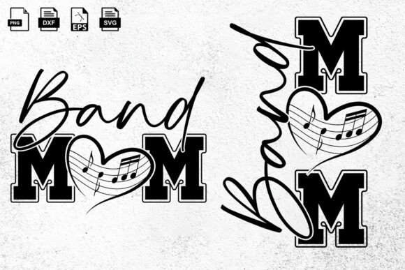 A Real-World Look at the 'Band Mom' SVG Design
