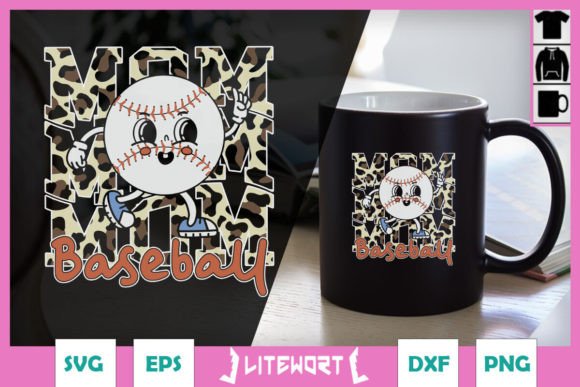 Cartoon Baseball Leopard Mom SVG: A Designer’s Hands-On Review