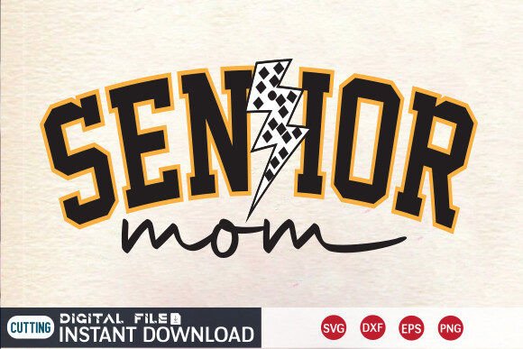 Evaluating the Senior Mom SVG PNG Design for Embroidery