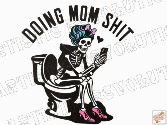 Funny Mom Skeleton Mama: An Embroidery Design Review