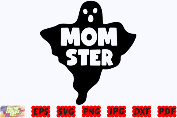 Mom Ster SVG Monster SVG Mom SVG