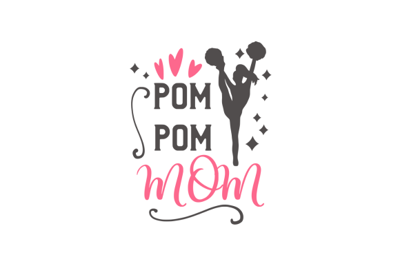Pom Pom Mom Svg: A Designer's Take on a Playful Craft Graphic