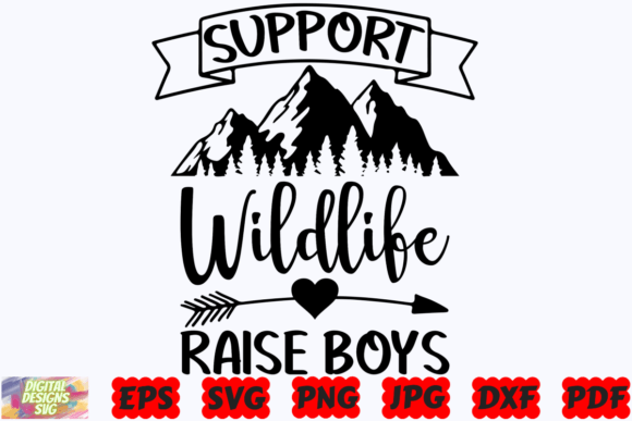 Support Wildlife Raise Boys Mom SVG: A Designer's Honest Review